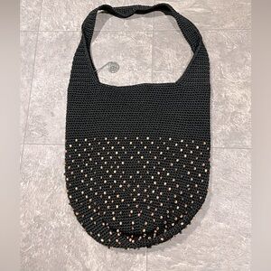 The sak wood beaded bag purse